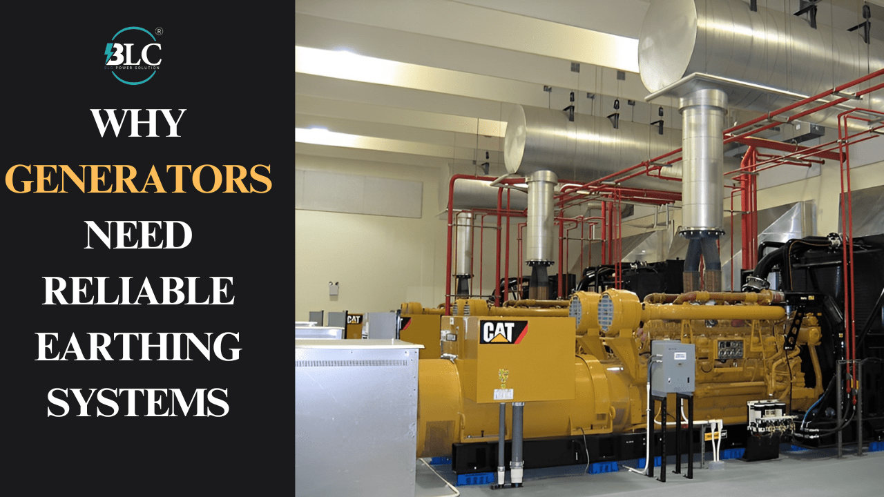 Why Generators Need Reliable Earthing Systems